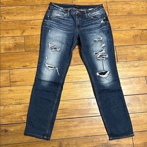 Silver boyfriend Jeans